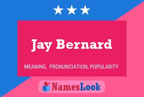 Постер имени Jay Bernard