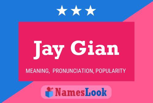 Постер имени Jay Gian