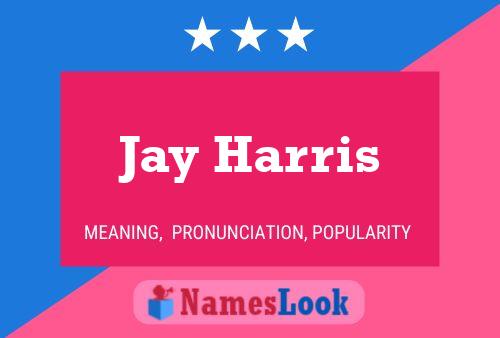 Постер имени Jay Harris