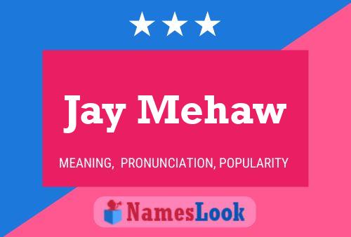 Постер имени Jay Mehaw