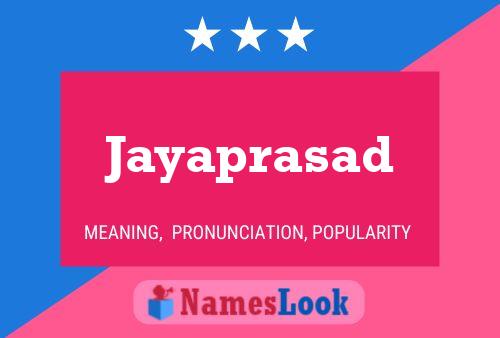 Постер имени Jayaprasad