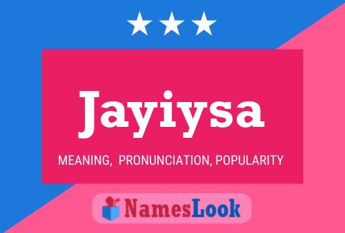 Постер имени Jayiysa