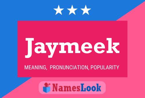 Постер имени Jaymeek