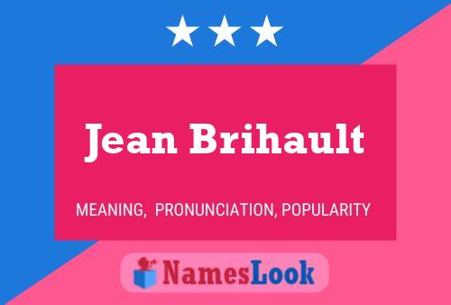 Постер имени Jean Brihault