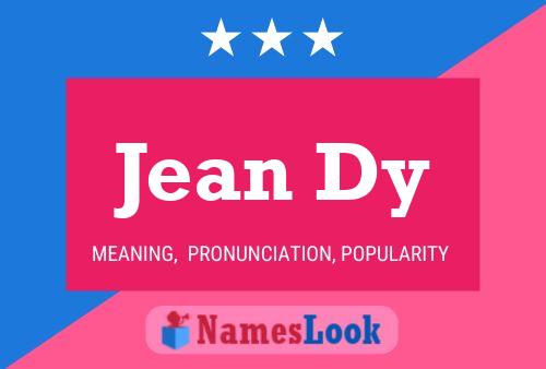 Постер имени Jean Dy