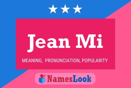 Постер имени Jean Mi