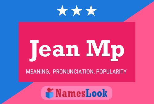 Постер имени Jean Mp