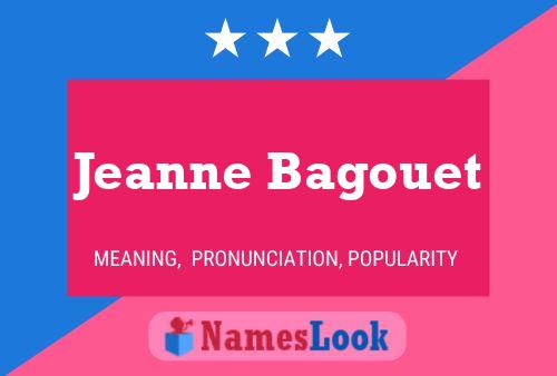 Постер имени Jeanne Bagouet