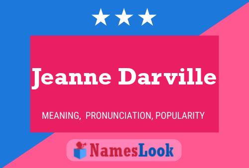 Постер имени Jeanne Darville