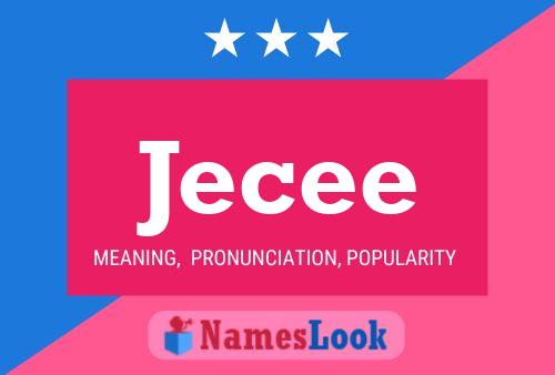 Постер имени Jecee