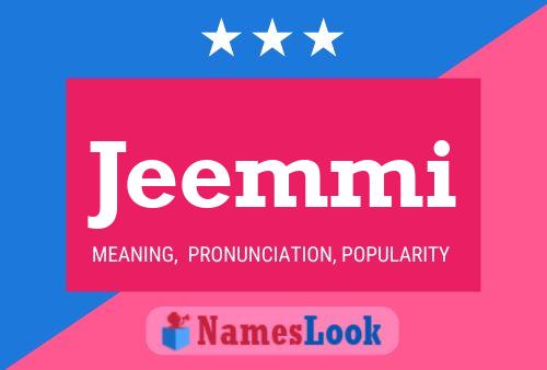 Постер имени Jeemmi