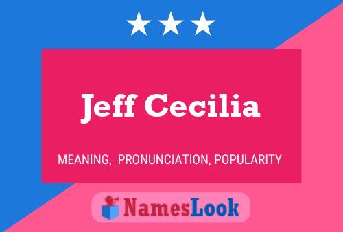 Постер имени Jeff Cecilia