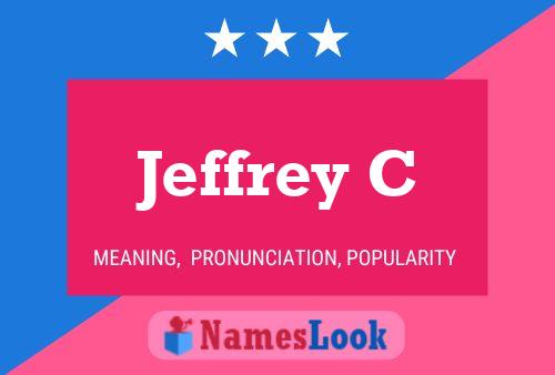 Постер имени Jeffrey C