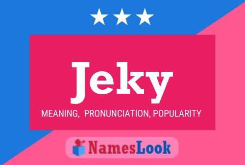 Постер имени Jeky