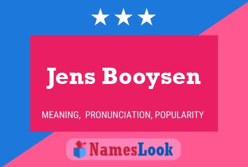 Постер имени Jens Booysen