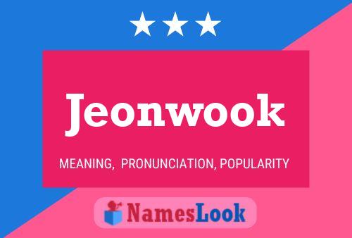 Постер имени Jeonwook