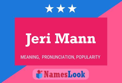 Постер имени Jeri Mann