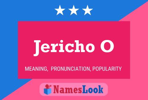 Постер имени Jericho O