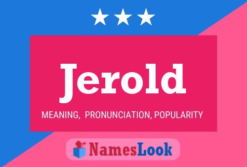 Постер имени Jerold