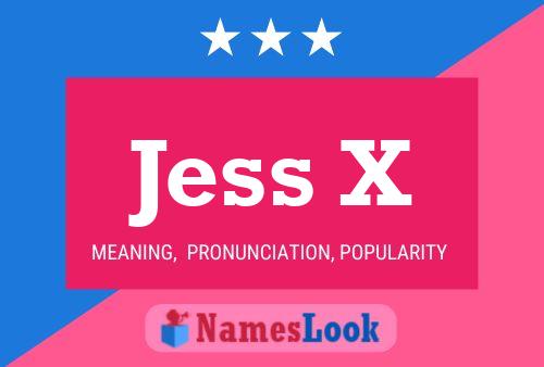 Постер имени Jess X