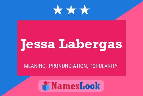 Постер имени Jessa Labergas