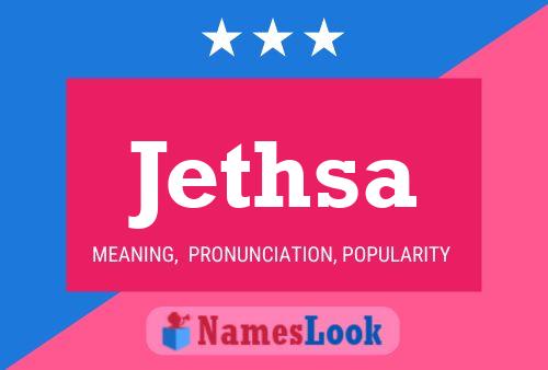 Постер имени Jethsa