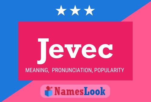 Постер имени Jevec