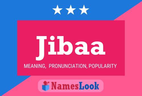 Постер имени Jibaa