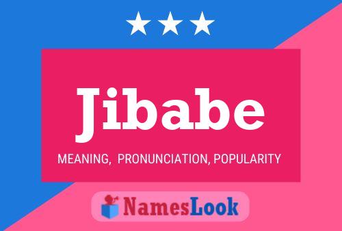 Постер имени Jibabe