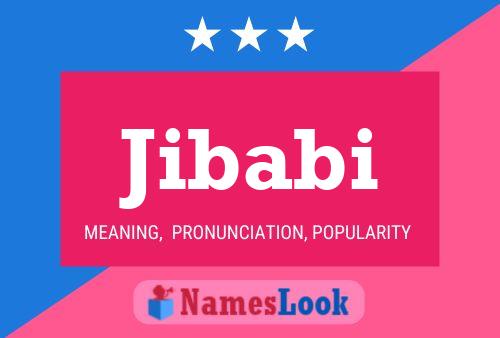 Постер имени Jibabi