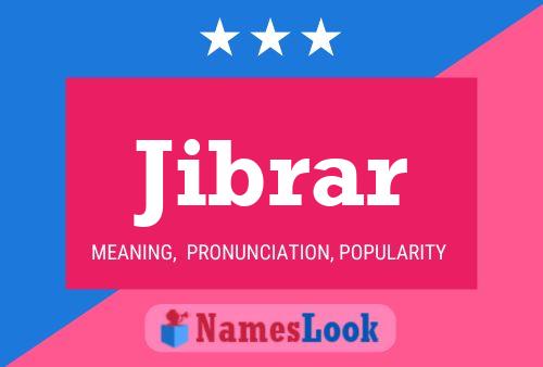 Постер имени Jibrar