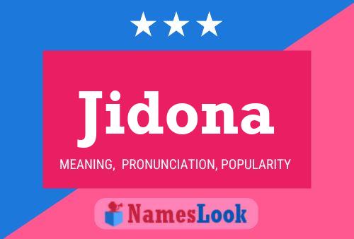 Постер имени Jidona