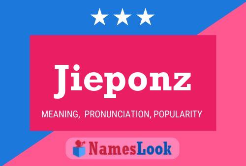 Постер имени Jieponz