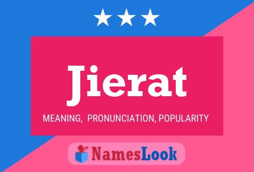 Постер имени Jierat