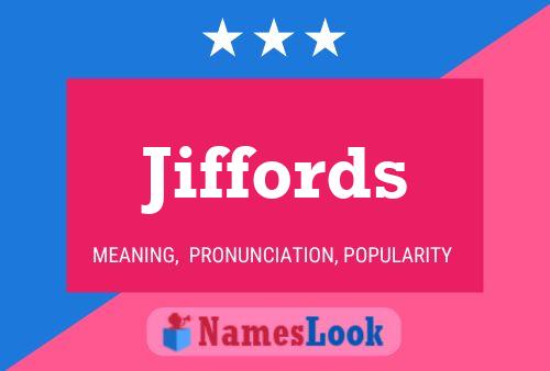 Постер имени Jiffords