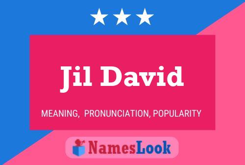 Постер имени Jil David