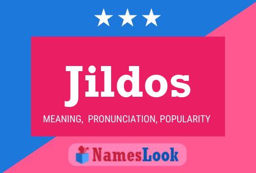 Постер имени Jildos