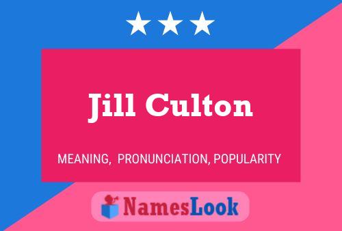 Постер имени Jill Culton