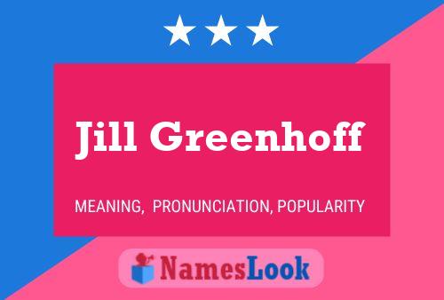 Постер имени Jill Greenhoff