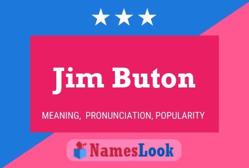 Постер имени Jim Buton