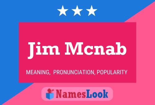 Постер имени Jim Mcnab