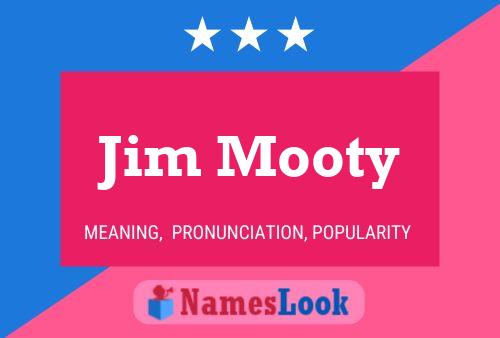 Постер имени Jim Mooty