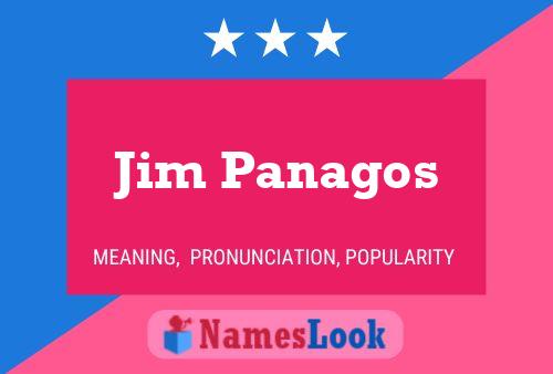 Постер имени Jim Panagos