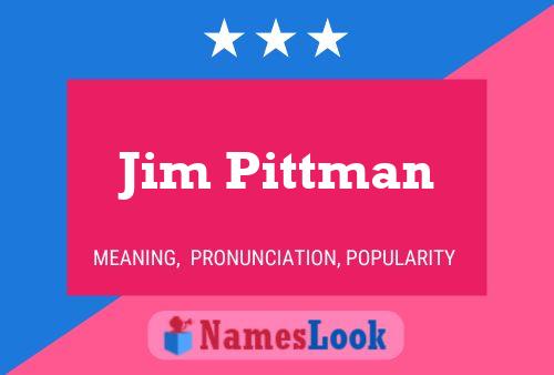 Постер имени Jim Pittman