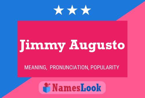 Постер имени Jimmy Augusto