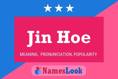 Постер имени Jin Hoe