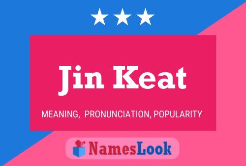 Постер имени Jin Keat