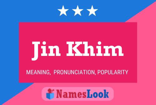 Постер имени Jin Khim