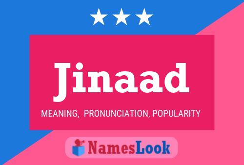 Постер имени Jinaad