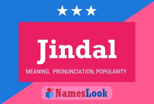 Постер имени Jindal